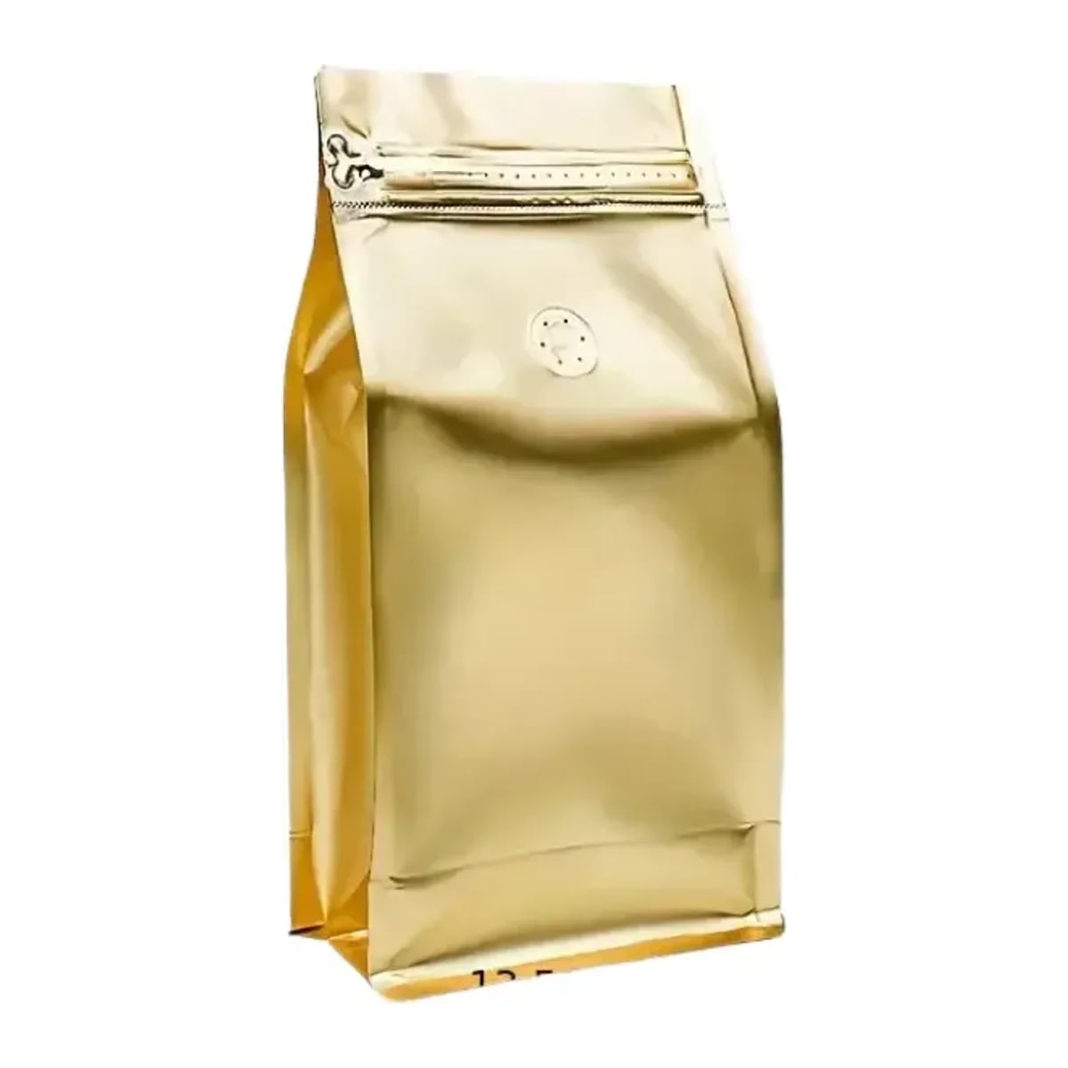 BOLSA PARA CAFÉ DORADA 500 GR APROX.