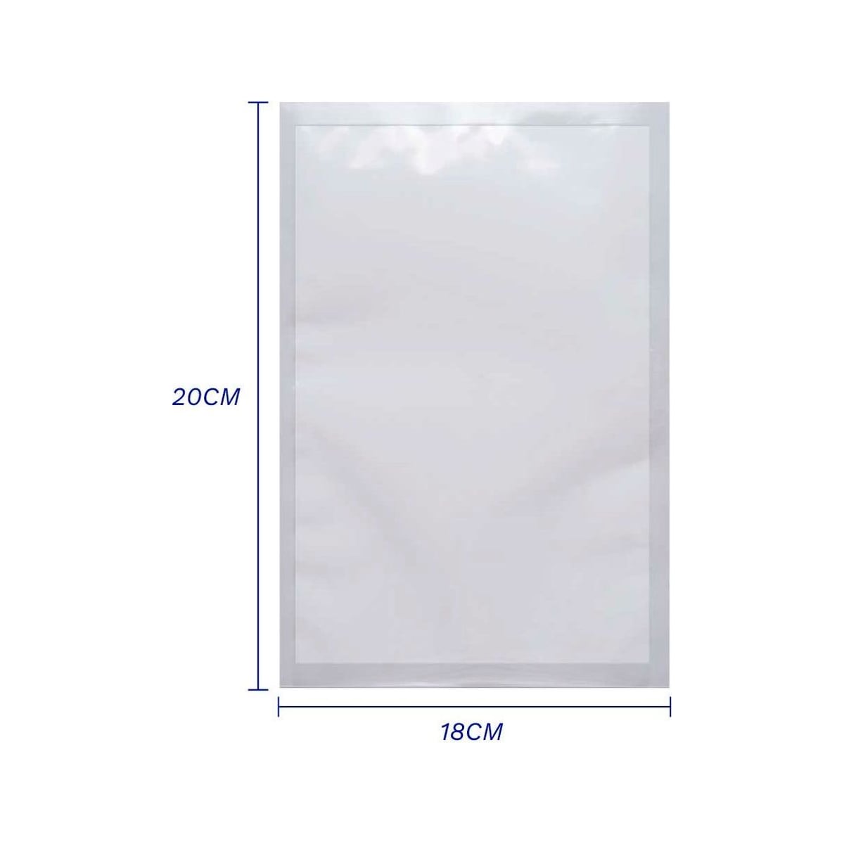 BOLSA AL VACIO 18*20 CM 70 MICRAS