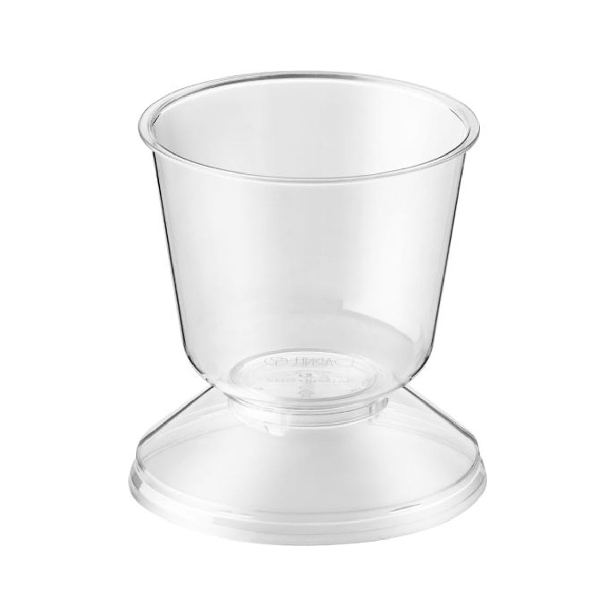 Copa Veneciana Murano 5 oz Tapa y Copa Individual Cristal