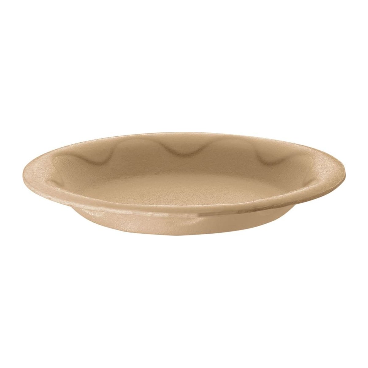 Plato icopor pando 15.5 cm Biodegradable